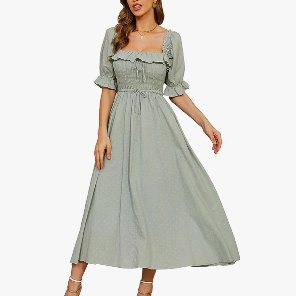 NWT Green Maxi Dress